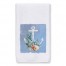 White Anchor on Navy Tea Towel