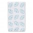 Watercolor Fern Teal Tea Towel