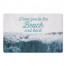 Wave Beach And Back Teal Textiles