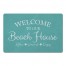 Welcome Beach House Teal Textiles