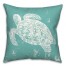 Stamp Turtle Pillow