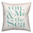 You Me And Sea Pillow