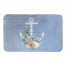 White Anchor On Bath Mat