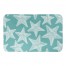 Starfish Teal Bath Mat