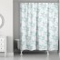 Splatter Sea Turtle Shower Curtain