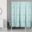 Tropical Leaves Shower Curtain
