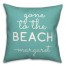 Gone To Beach Pillow