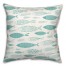 Watercolor Fish Pillow