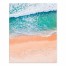 Aerial Beach Shore 8x10 Tabletop Canvas