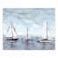 Boats On The Horizon Light 10x8 Tabletop Canvas