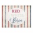 Red White And Blue 18x14 Twill Placemat