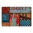 Vintage Liberty And Justice For All 27x18 Floor Mat