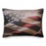 American Flag 14x20 Spun Poly Pillow