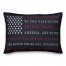 Pledge Of Allegiance Flag 14x20 Spun Poly Pillow