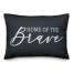 Home Of The Brave 14x20 Spun Poly Pillow