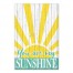You Are My Sunshine 12x18 Canvas Wall Art