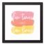 Fun Times and Tan Lines 12x12 Black Framed Canvas