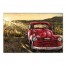 Red Truck And Sunrise 30x20 Canvas Wall Art