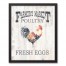 Farmers Market Poultry 16x20 Black Framed Canvas