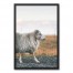 Goat Walking Photography 20x30 Black Framed Canvas