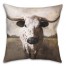 Spotted Cow 18x18 Spun Poly Pillow