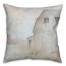 Pink Yellow Barn  18x18 Spun Poly Pillow