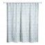 Floral Tile Soft Teal Pattern 71x74 Shower Curtain