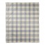 Faded Blue Plaid 50x60 Coral Fleece Blanket