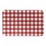 Red White Buffalo Check 34x21 Bath Mat