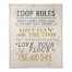 Coop Rules 50x60 Coral Fleece Blanket