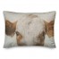 Cow Face 14x20 Spun Poly Pillow