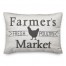 Farmers Market 14x20 Spun Poly Pillow