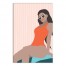Beach Girl Wall Art