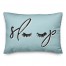 Sleep Blue Powder 14x20 Spun Poly Pillow