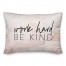 Work Hard 14x20 Spun Poly Pillow