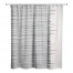 Jagged Line 71x74 Shower Curtain