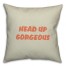 Head Up 16x16 Spun Poly Pillow