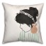Mint Girl 16x16 Spun Poly Pillow