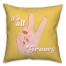 All Groovy 16x16 Spun Poly Pillow