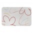 Retro  Flowers 34x21 Bath Mat