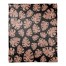 Pink Cheetah Monstera  50x60 Coral Fleece Blanket