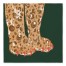 Leopard On Green Textiles