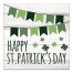 Happy St. Pats Banners 16x16 Canvas Wall Art
