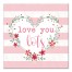 Love You Lots 16x16 Canvas Wall Art