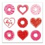 Valentines Sweets  16x16 Canvas Wall Art