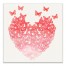 Watercolor Butterfly   16x16 Canvas Wall Art