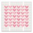 Watercolor Hearts 20x20 Canvas Wall Art
