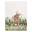 Bunny in Field  16x20 Canvas Wall Art