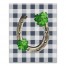 Clover Horseshoe 16x20 Canvas Wall Art
