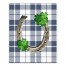 Clover Horseshoe 16x20 Canvas Wall Art